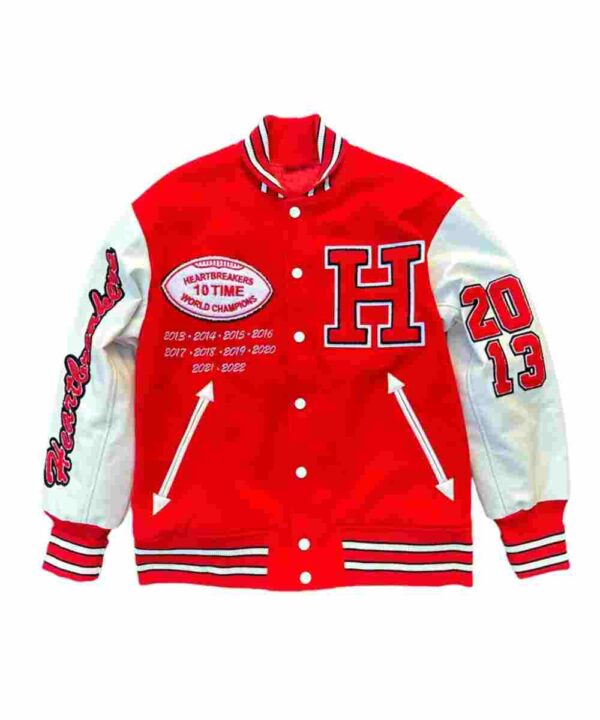 10 Time World Champions Heart Breaker Varsity Jacket