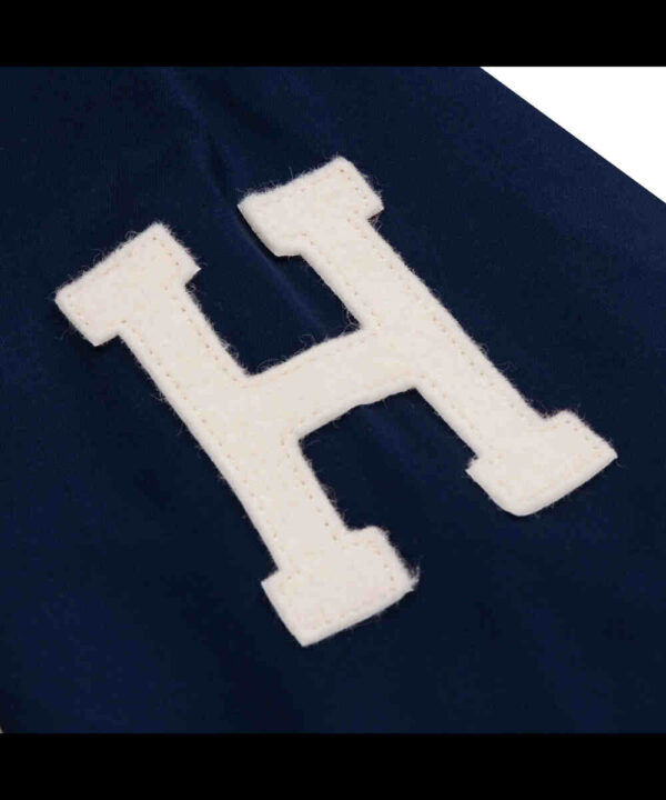 Homestead Grays Navy Satin Windbreaker