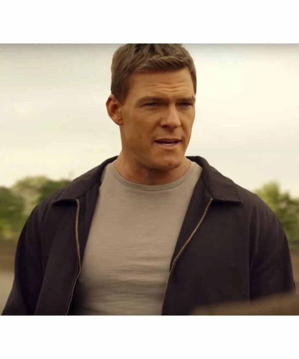 Alan Ritchson Reacher Black Jacket
