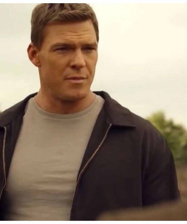 Alan Ritchson Reacher Black Jacket