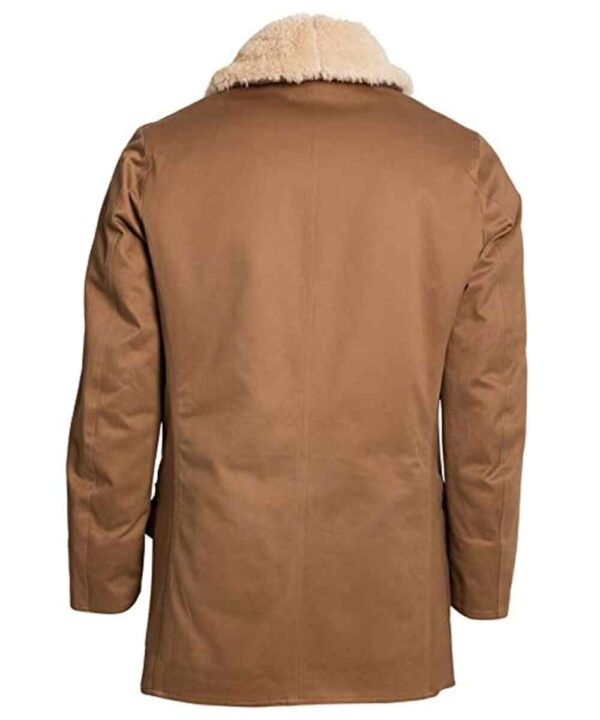 Jett Rink Giant Shearling Cotton Peacoat