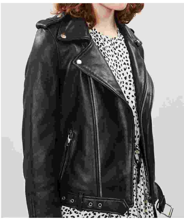 Yellowjackets Juliette Lewis Black Leather Jacket