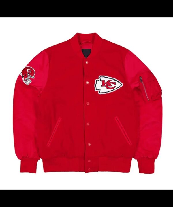 Kansas City Chiefs MA-1 Historic Varsity Jacket