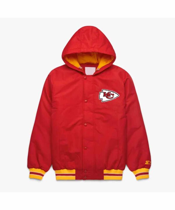 Kansas City Chiefs Red Hooded Jacket