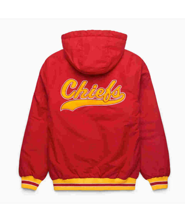 Kansas City Chiefs Red Hooded Jacket