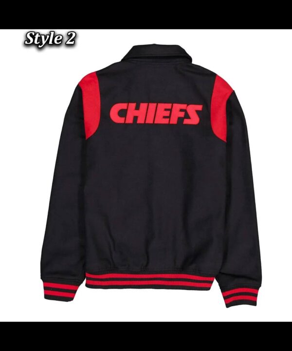 Kansas City Chiefs Sport Night Teddy Varsity Jacket