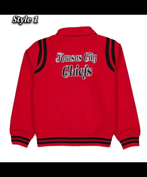 Kansas City Chiefs Sport Night Teddy Varsity Jacket