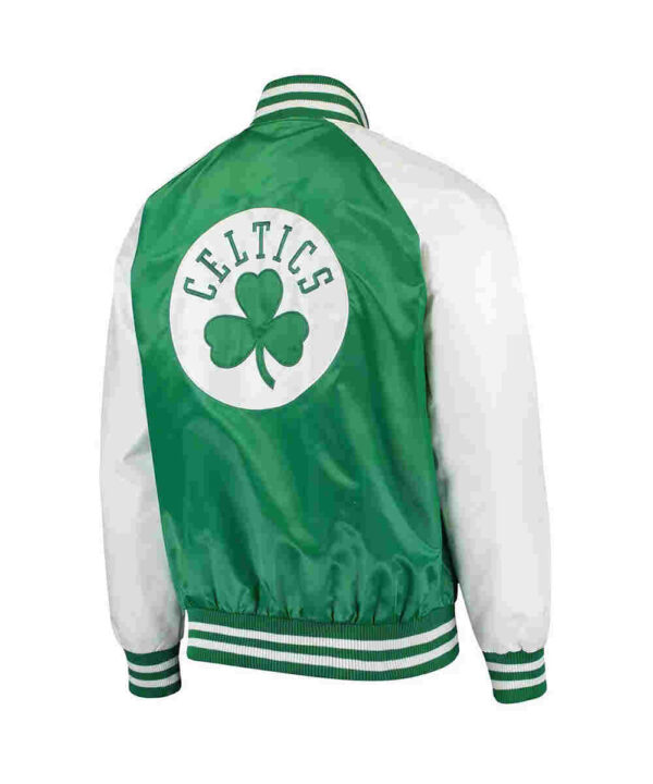 Kelly Green/White Boston Celtics Point Guard Jacket