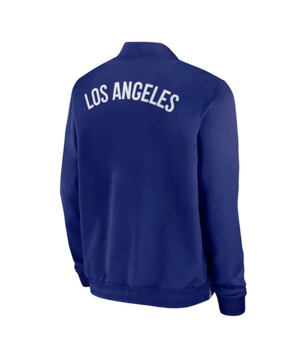 LA Dodgers Collection Dugout Royal Bomber Jacket