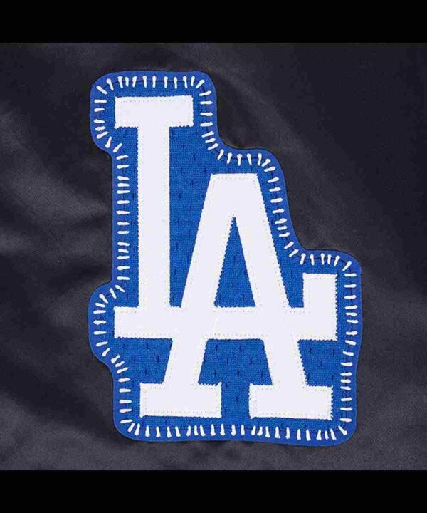 LA Dodgers Diy Pick Stitch Classic Rib Satin Jacket
