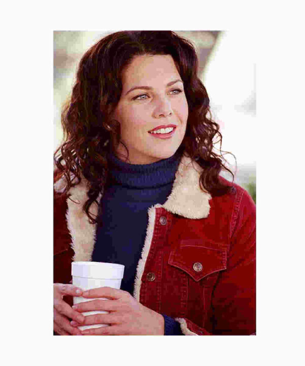 Lauren Graham Gilmore Girls Red Corduroy Jacket