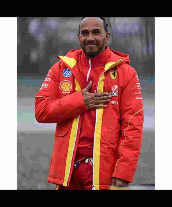 Lewis Hamilton Scuderia Ferrari F1 Jacket