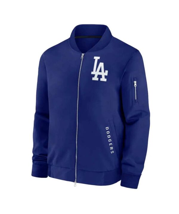LA Dodgers Collection Dugout Royal Bomber Jacket