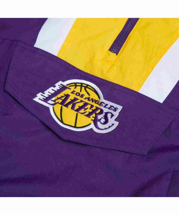 LA Lakers Pullover Half-Zip Jacket
