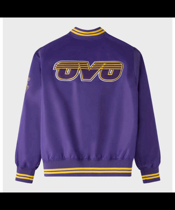 OVO LA Lakers Purple Jacket
