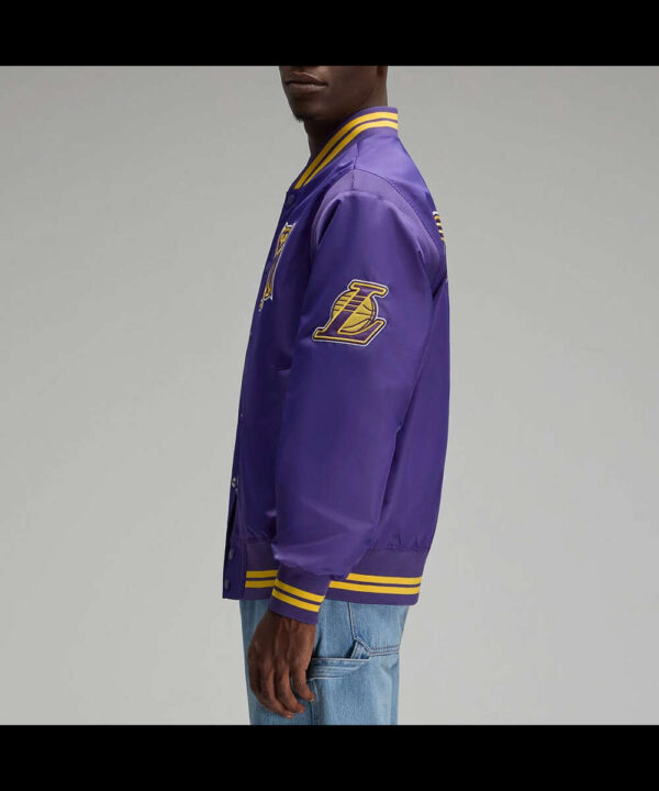 OVO LA Lakers Purple Jacket