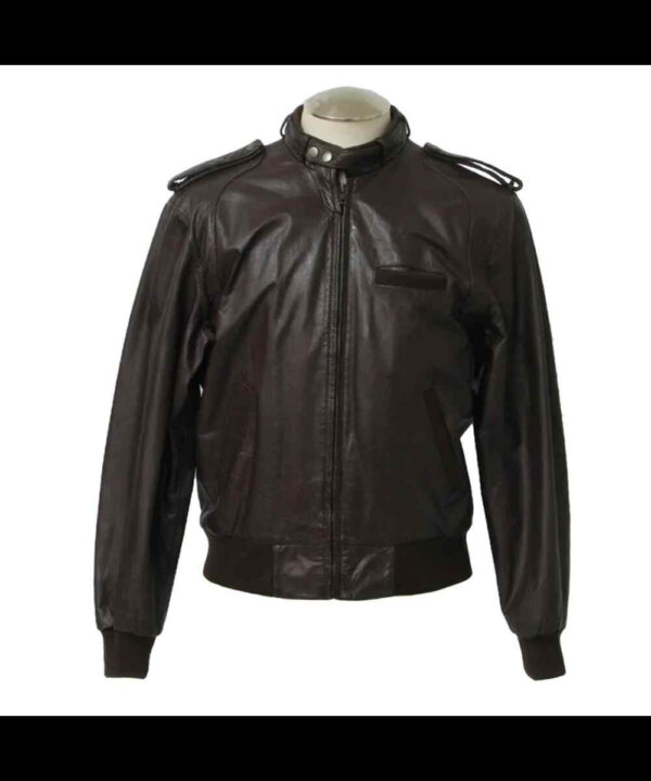 1980’s Members Only Leather Jacket