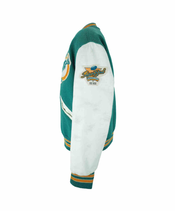 Miami Dolphins 1980s Varsity Jacket