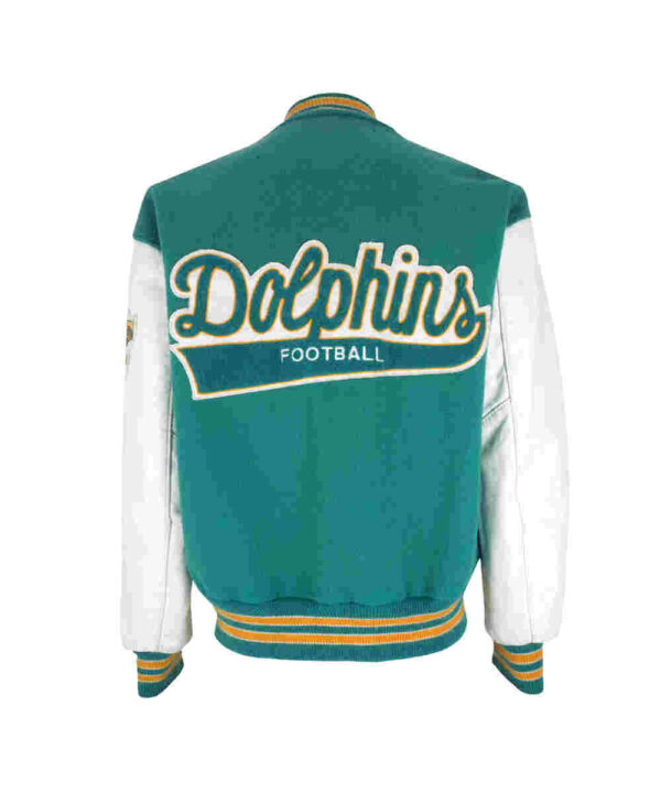 Miami Dolphins 1980s Varsity Jacket