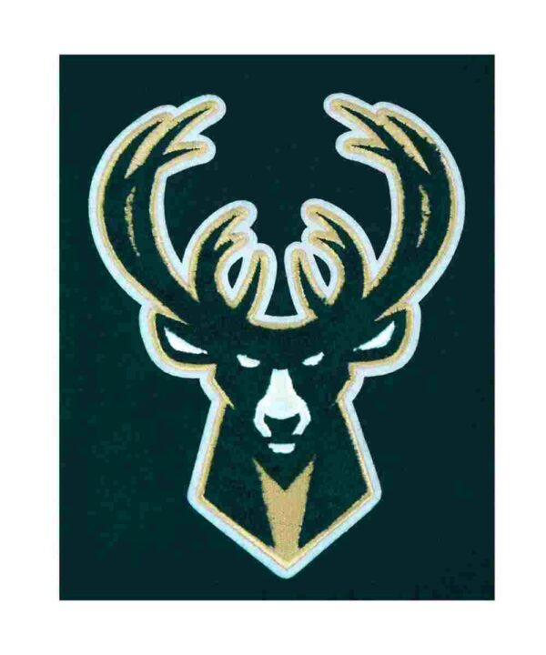 Milwaukee Bucks Script Tail Classic Rib Varsity Jacket