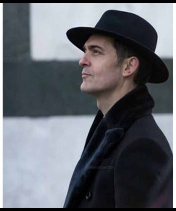 Pedro Alonso Money Heist Season 05 Black Wool Coat