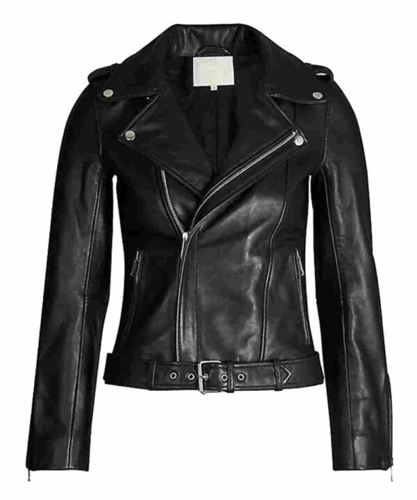 Yellowjackets Juliette Lewis Black Leather Jacket
