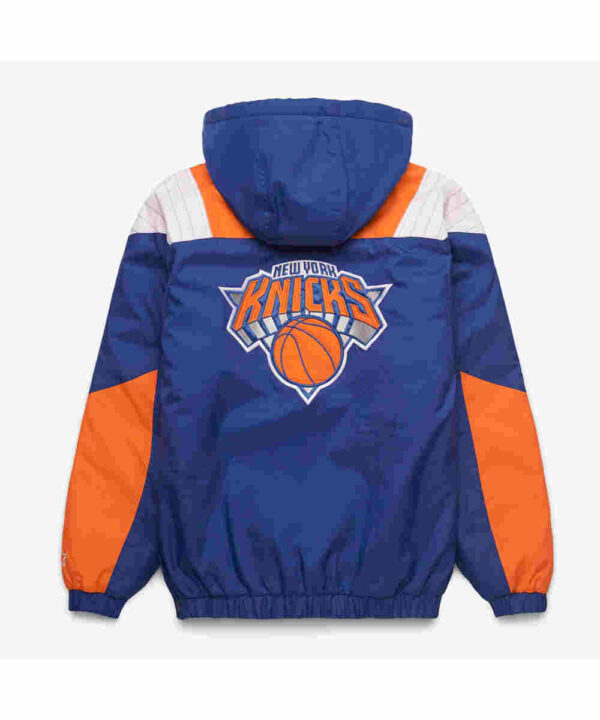 New York Knicks Pullover Half-Zip Jacket