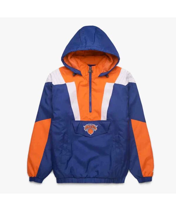 New York Knicks Pullover Half-Zip Jacket