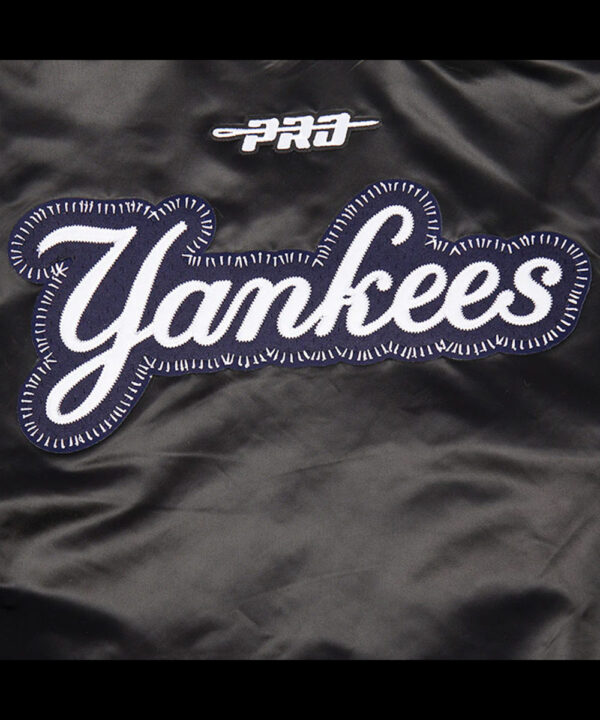 NY Yankees Diy Pick Stitch Classic Rib Satin Jacket
