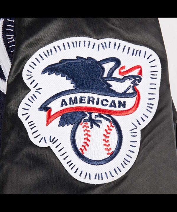 NY Yankees Diy Pick Stitch Classic Rib Satin Jacket