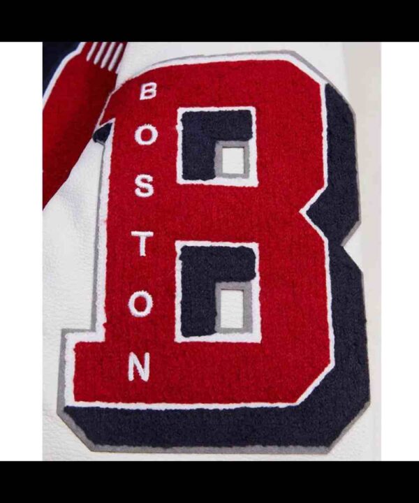 Old English Boston Red Sox Varsity Jacket