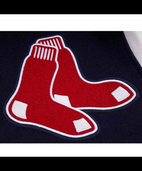 Old English Boston Red Sox Varsity Jacket
