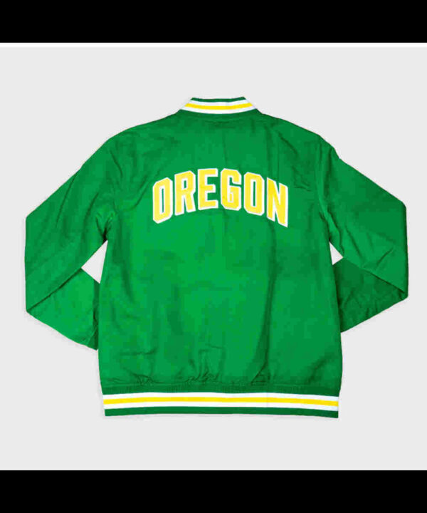 Oregon Ducks Retro Logo Bomber Jacket