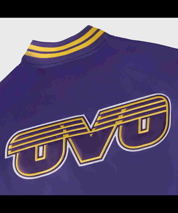 OVO LA Lakers Purple Jacket