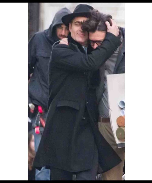 Pedro Alonso Money Heist Season 05 Black Wool Coat