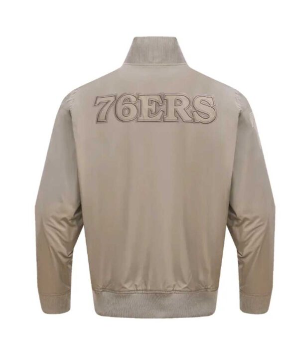 Philadelphia 76ers Neutral Cotton Jacket