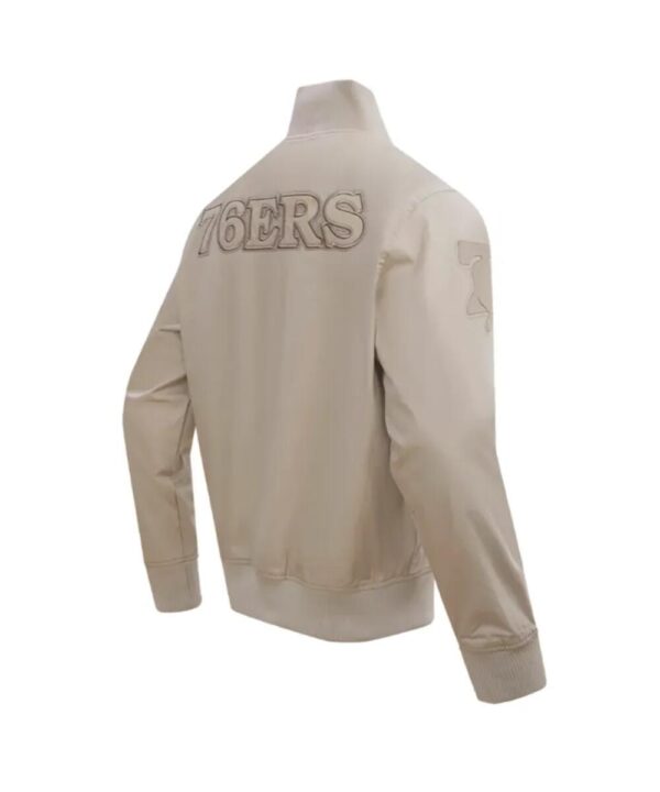 Philadelphia 76ers Neutral Cotton Jacket