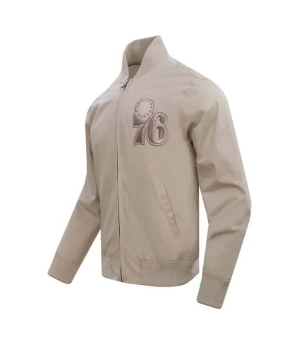 Philadelphia 76ers Neutral Cotton Jacket