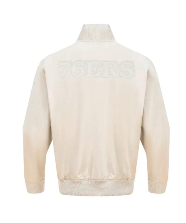 Philadelphia 76ers Neutral Cotton Jacket