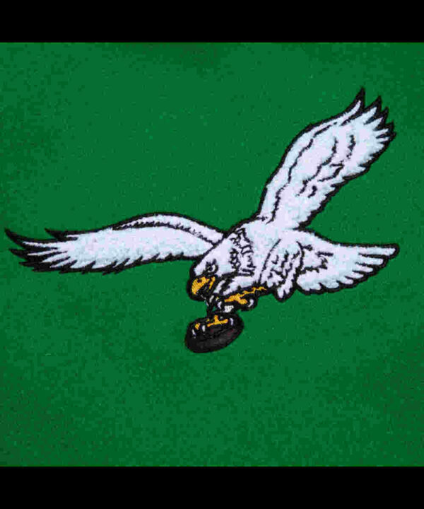 Philadelphia Eagles Go Birds Letterman Jacket
