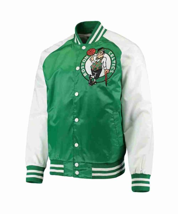 Kelly Green/White Boston Celtics Point Guard Jacket