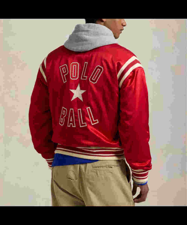 Polo Ball Rally Satin Jacket