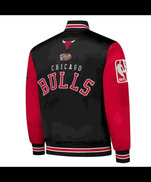 Primetime Chicago Bulls Black and Red Jacket