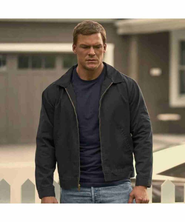 Alan Ritchson Reacher Black Jacket