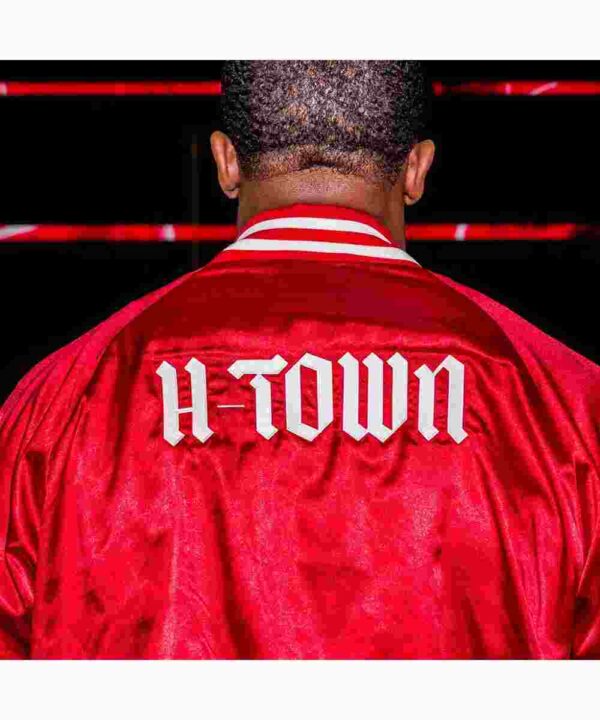 Red Houston Texans H-Town Satin Jacket