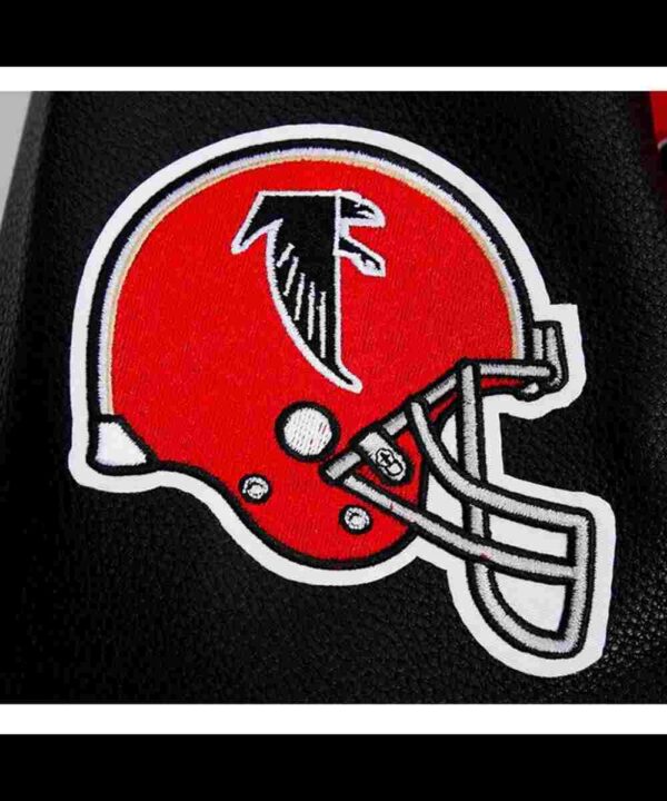 Retro Atlanta Falcons Classic Rib Varsity Jacket