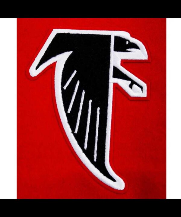 Retro Atlanta Falcons Classic Rib Varsity Jacket