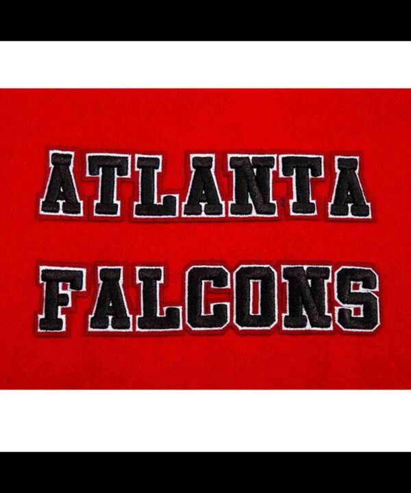 Retro Atlanta Falcons Classic Rib Varsity Jacket