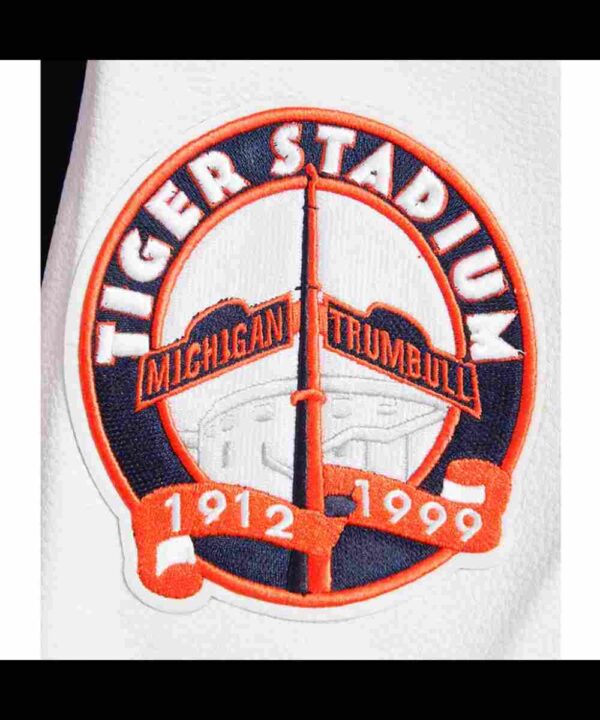 Retro Detroit Tigers Classic Rib Varsity Jacket