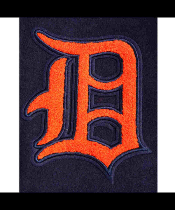 Retro Detroit Tigers Classic Rib Varsity Jacket